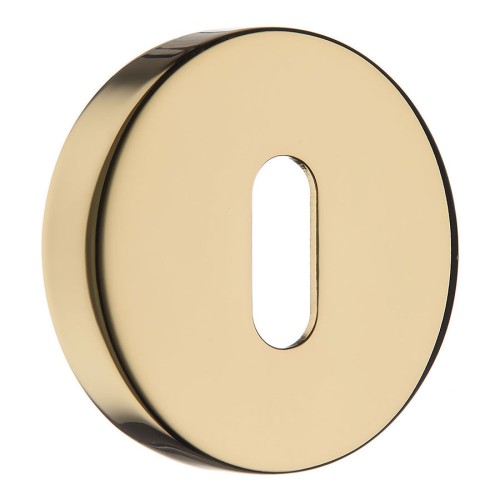Накладка с овальным отверстием для ключа RO12N GL ROSET цвет глянцевое золото