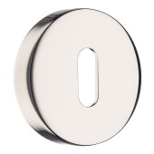 Дверная ручка HA184VRO12 PN GRIP-V цвет глянцевый никель 2 штуки 