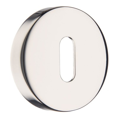 Накладка с овальным отверстием для ключа RO12N PN ROSET цвет глянцевый никель