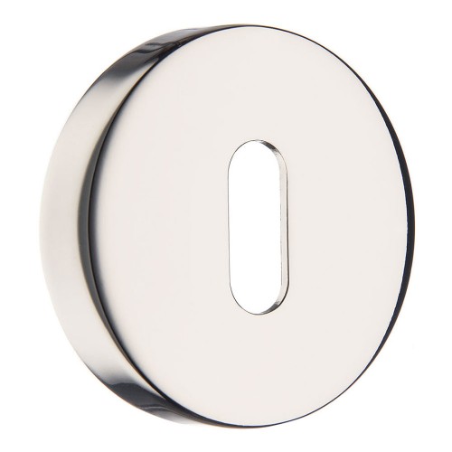 Накладка с овальным отверстием для ключа RO12N PN ROSET цвет глянцевый никель Накладка с овальным отверстием для ключа RO12N PN ROSET цвет глянцевый никель