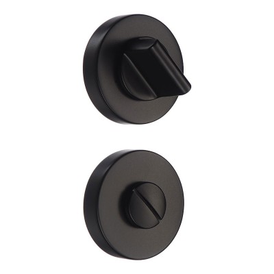 Накладки с поворотной кнопкой RO12W6 AL6 ROSET цвет черный