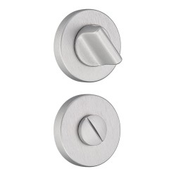 Накладки с поворотной кнопкой RO12W6 ELX10 ROSET цвет брашированный алюминий Накладки с поворотной кнопкой RO12W6 ELX10 ROSET цвет брашированный алюминий