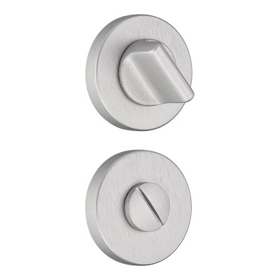 Накладки с поворотной кнопкой RO12W6 ELX10 ROSET цвет брашированный алюминий Накладки с поворотной кнопкой RO12W6 ELX10 ROSET цвет брашированный алюминий