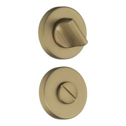 Накладки с поворотной кнопкой RO12W6 GB ROSET цвет матовая латунь Накладки с поворотной кнопкой RO12W6 GB ROSET цвет матовая латунь