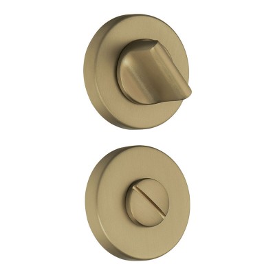 Накладки с поворотной кнопкой RO12W6 GB ROSET цвет матовая латунь Накладки с поворотной кнопкой RO12W6 GB ROSET цвет матовая латунь