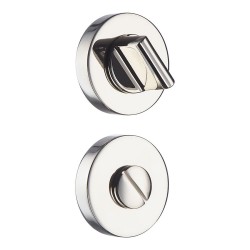 Накладки с поворотной кнопкой RO12W6 PN ROSET цвет глянцевый никель Накладки с поворотной кнопкой RO12W6 PN ROSET цвет глянцевый никель