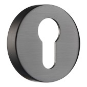 Дверная ручка HA231RO12 BBN ARIEL цвет черный матовый никель 2 штуки