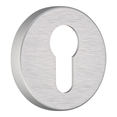 Накладка с цилиндрическим отверстием для ключа RO12Y ELX10 ROSET цвет брашированный алюминий 