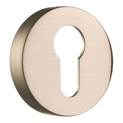 Накладка с цилиндрическим отверстием для ключа RO12Y NB ROSET цвет брашированный никель Накладка с цилиндрическим отверстием для ключа RO12Y NB ROSET цвет брашированный никель