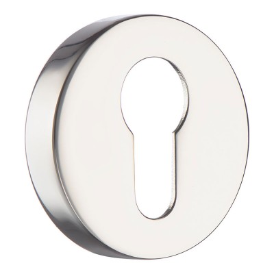 Накладка с цилиндрическим отверстием для ключа RO12Y PN ROSET цвет глянцевый никель Накладка с цилиндрическим отверстием для ключа RO12Y PN ROSET цвет глянцевый никель