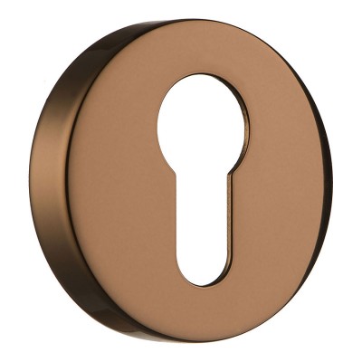 Накладка с цилиндрическим отверстием для ключа RO12Y RS ROSET цвет розовый медный