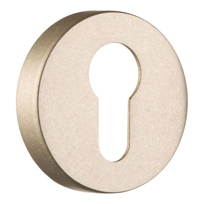 Накладка с цилиндрическим отверстием для ключа RO12Y SLM ROSET цвет матовое серебро