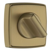 Накладки с поворотной кнопкой RO13W6 GB ROSET цвет матовая латунь