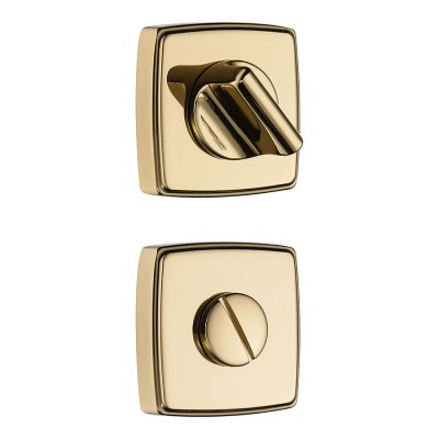 Накладки с поворотной кнопкой RO13W6 GL ROSET цвет глянцевое золото