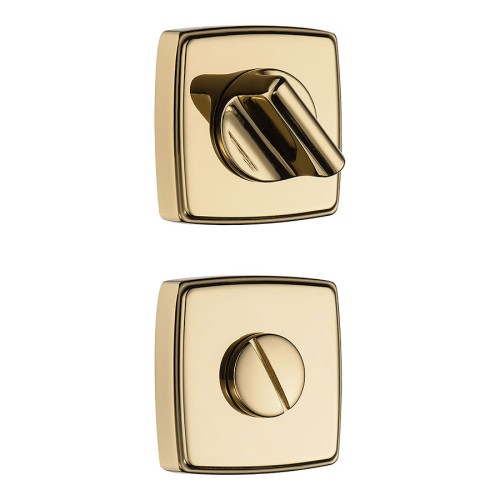 Накладки с поворотной кнопкой RO13W6 GL ROSET цвет глянцевое золото