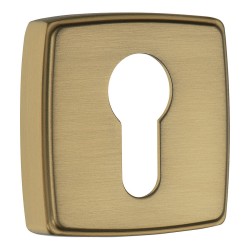 Накладка с цилиндрическим отверстием для ключа RO13Y GB ROSET цвет матовая латунь Накладка с цилиндрическим отверстием для ключа RO13Y GB ROSET цвет матовая латунь