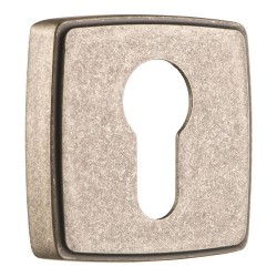 Накладка с цилиндрическим отверстием для ключа RO13Y OSM ROSET цвет старое матовое серебро Накладка с цилиндрическим отверстием для ключа RO13Y OSM ROSET цвет старое матовое серебро