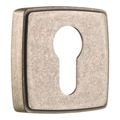 Накладка с цилиндрическим отверстием для ключа RO13Y OSM ROSET цвет старое матовое серебро