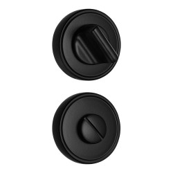 Накладки с поворотной кнопкой RO14W6 AL6 ROSET цвет черный Накладки с поворотной кнопкой RO14W6 AL6 ROSET цвет черный