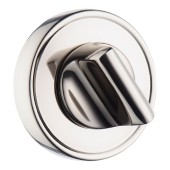 Накладки с поворотной кнопкой RO14W6 PN ROSET цвет глянцевый никель