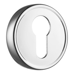 Накладка с цилиндрическим отверстием для ключа RO14Y CR ROSET цвет глянцевый хром Накладка с цилиндрическим отверстием для ключа RO14Y CR ROSET цвет глянцевый хром