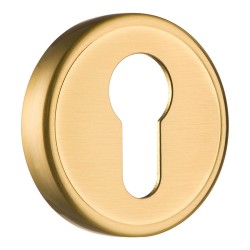 Накладка с цилиндрическим отверстием для ключа RO14Y GLB ROSET цвет матовое золото Накладка с цилиндрическим отверстием для ключа RO14Y GLB ROSET цвет матовое золото