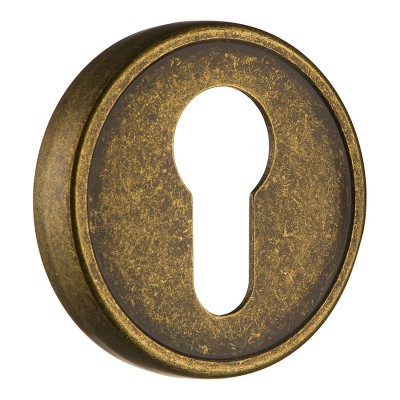 Накладка с цилиндрическим отверстием для ключа RO14Y MVB ROSET цвет матовая бронза Накладка с цилиндрическим отверстием для ключа RO14Y MVB ROSET цвет матовая бронза
