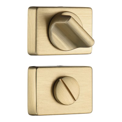 Накладки с поворотной кнопкой RO15W6 BB ROSET цвет матовое золото