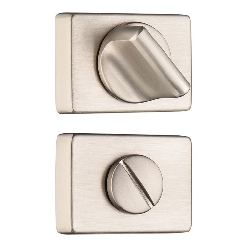 Накладки с поворотной кнопкой RO15W6 NBM ROSET цвет матовый брашированный никель