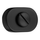 Накладки с поворотной кнопкой RO16W6 AL6 ROSET цвет черный