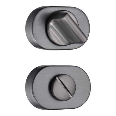 Накладки с поворотной кнопкой RO16W6 BBN ROSET цвет черный матовый никель Накладки с поворотной кнопкой RO16W6 BBN ROSET цвет черный матовый никель