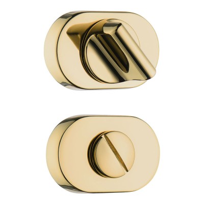 Накладки с поворотной кнопкой RO16W6 GL ROSET цвет глянцевое золото