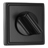 Накладки с поворотной кнопкой RO17W6 AL6 ROSET цвет черный