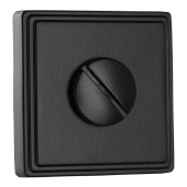 Накладки с поворотной кнопкой RO17W6 AL6 ROSET цвет черный