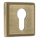 Дверная ручка HA229RO17 ABM LINEAR цвет состаренная латунь 2 штуки