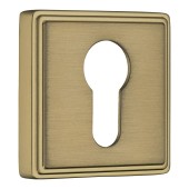 Дверная ручка HA229RO17 GB LINEAR цвет матовая латунь 2 штуки