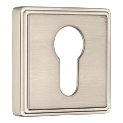 Накладка с цилиндрическим отверстием для ключа RO17Y NBM ROSET цвет брашированный матовый никель Накладка с цилиндрическим отверстием для ключа RO17Y NBM ROSET цвет брашированный матовый никель