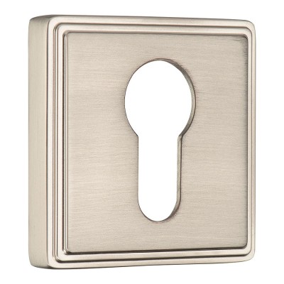 Накладка с цилиндрическим отверстием для ключа RO17Y NBM ROSET цвет брашированный матовый никель