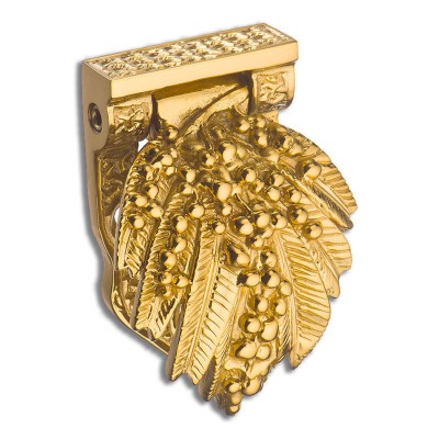 Ручка эксклюзив скоба 07171-003 глянцевое золото длина 50 мм 