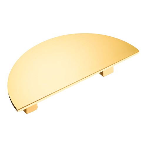 Ручка эксклюзив скоба 07604-003-R15 глянцевое золото ширина 150 мм, крепление 96 мм  