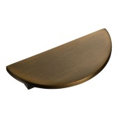 Ручка эксклюзив скоба 07604-013-R10 состаренная латунь ширина 100 мм крепление 64 мм