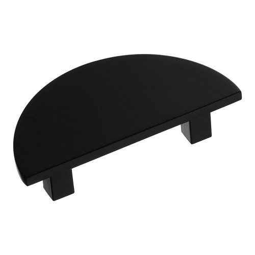 Ручка эксклюзив скоба 07604-090-R10 черный матовый ширина 100 мм, крепление 64 мм