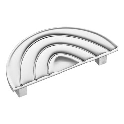 Ручка эксклюзив скоба 07606-005-R12.5 глянцевый хром ширина 125 мм, крепление 96 мм Ручка эксклюзив скоба 07606-005-R12.5 глянцевый хром ширина 125 мм, крепление 96 мм