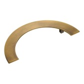 Ручка эксклюзив скоба 07620-013-R30x4-224 состаренная латунь длина 300 мм крепление 224 мм Ручка эксклюзив скоба 07620-013-R30x4-224 состаренная латунь длина 300 мм крепление 224 мм