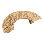 Ручка эксклюзив скоба 07622-007-R15x4-96 сатинированное золото длина 150 мм, крепление 96 мм