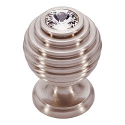 Ручка эксклюзив кнопка 15.030 SWA 29 цвет никель, кристалл Swarovski диаметр 30 мм Ручка эксклюзив кнопка 15.030 SWA 29 цвет никель, кристалл Swarovski диаметр 30 мм