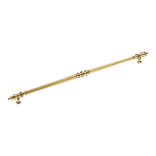 Ручка скоба 25107-003-20-480 цвет глянцевое золото длина 554 мм, крепление 480 мм  