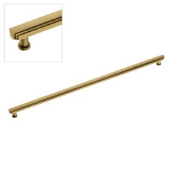 Ручка скоба 252022-013-18-480 цвет состаренная латунь длина 560 мм, крепление 480 мм
