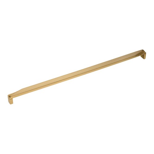 Ручка скоба 2549-011-480 цвет сатинированная латунь длина 490 мм, крепление 480 мм
