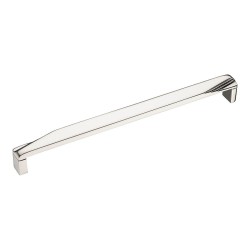 Ручка скоба 2549-080-256 цвет глянцевый никель длина 265 мм, крепление 256 мм